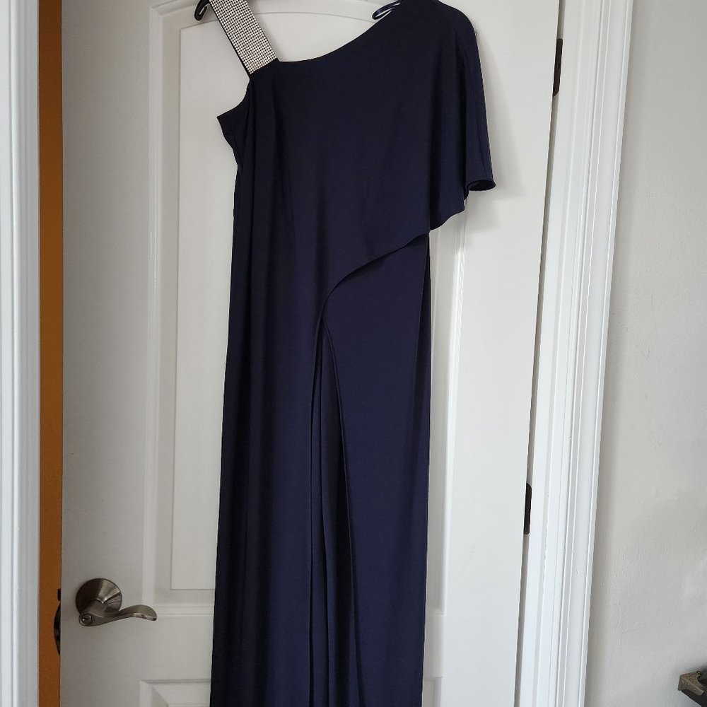 Navy blue jumpsuit